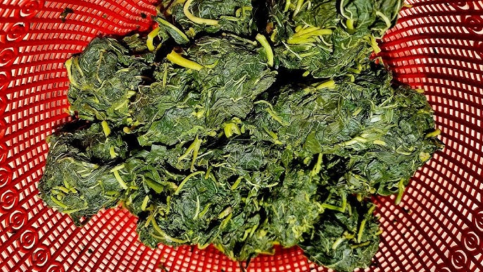 Washed Bitter Leaf – $12 per bunch